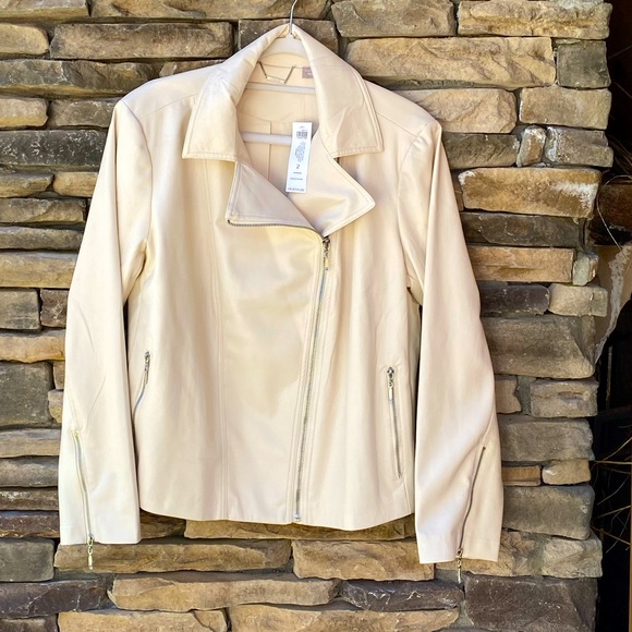 Chico's Jackets & Blazers - 💕💕NWT💕💕 Chico’s Faux Leather Jacket.